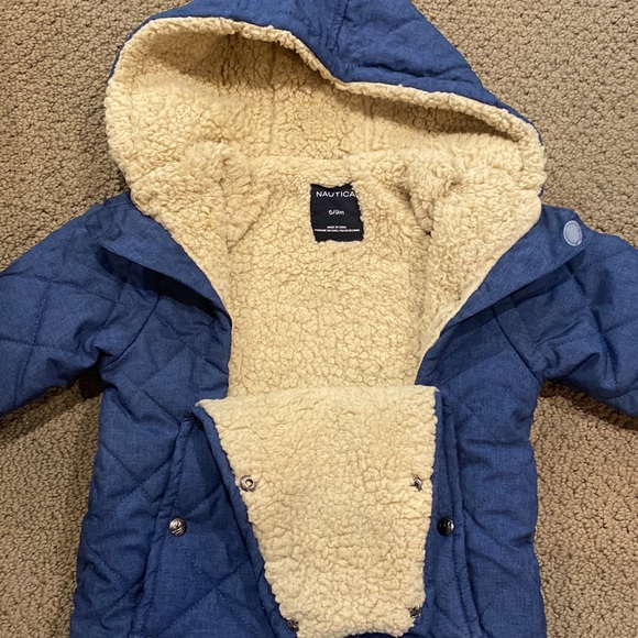 Nautica Baby Winter Warm Overall - Picture 8 of 10